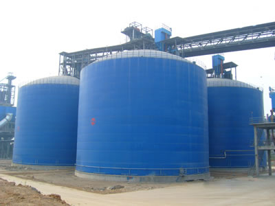 石首水泥钢板库改造