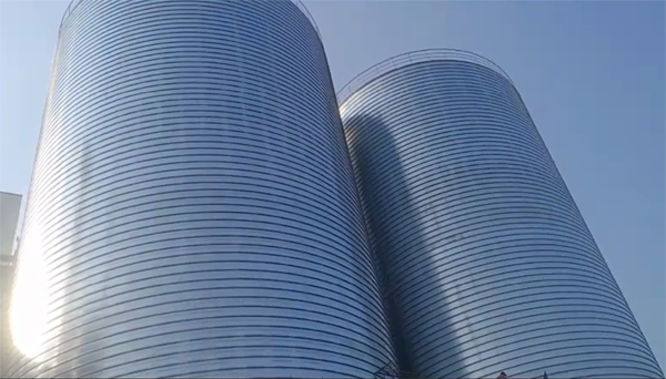 石首2座混凝土高架卷板仓